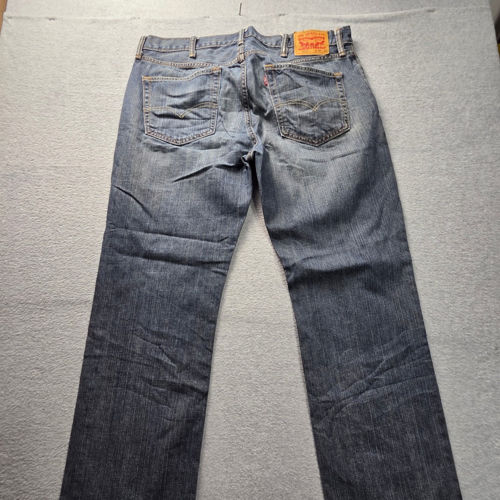 Levis 559 Relaxed Straight Leg Jeans Mens 38x32 Blue Denim Medium Wash 559-0455 - Picture 2 of 4